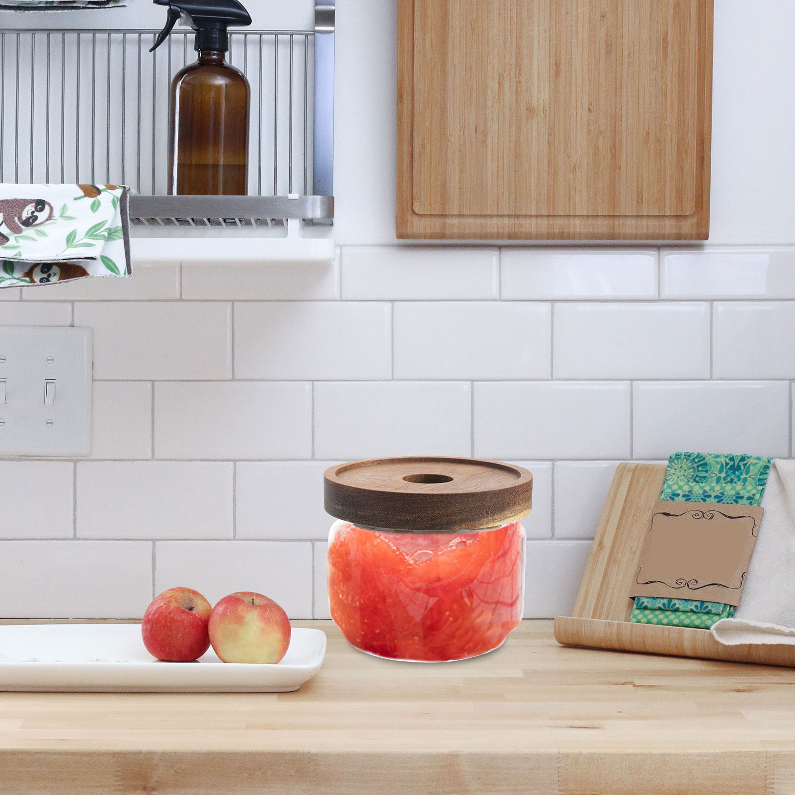 ชุดโหลแก้วเก็บอาหาร 2 ชิ้น ฝาป - Food Storage Containers บทวิจารณ์และราคา