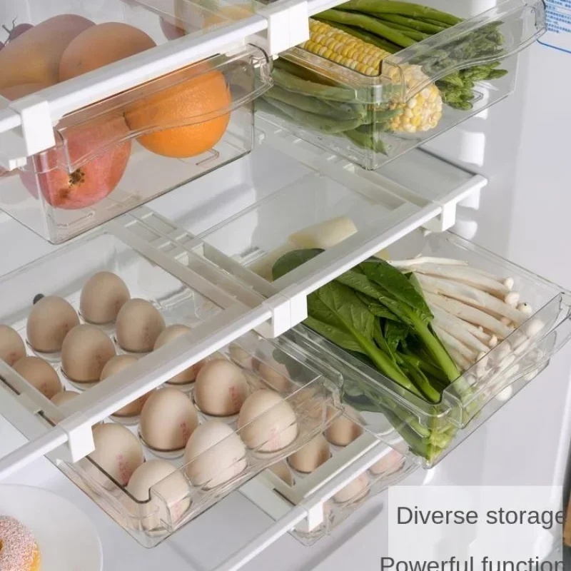 กล่องเก็บของในตู้เย็นแบบลิ้นชั - Food Storage With Dividers บทวิจารณ์และราคา