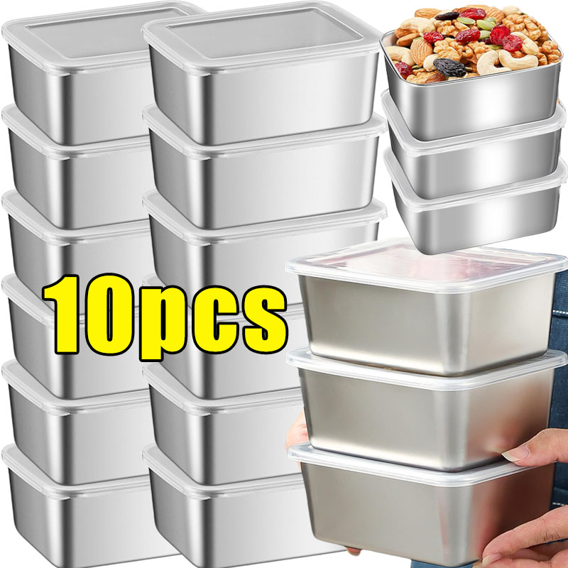ภาชนะเก็บอาหารสแตนเลส - Food Storage Meals บทวิจารณ์และราคา