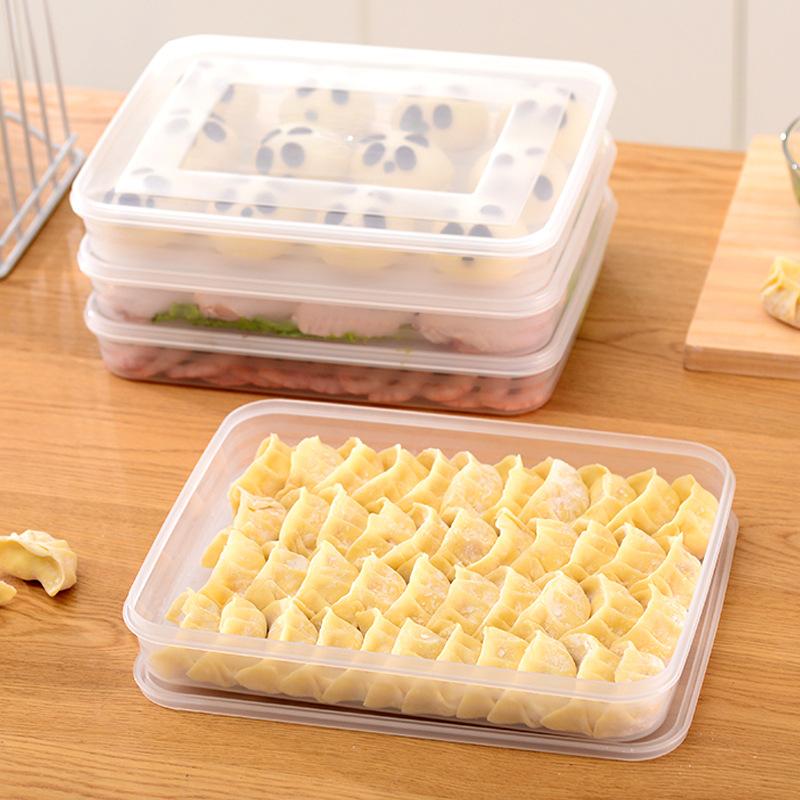 กล่องเก็บของในครัวสำหรับเกี๊ยว - Food Storage With Dividers บทวิจารณ์และราคา